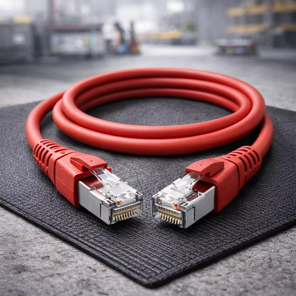 Cat.6A Patchkabel mit PUR-Mantel