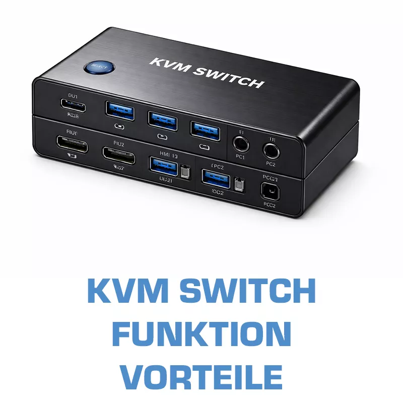KVM Switches: Funktionen und Vorteile