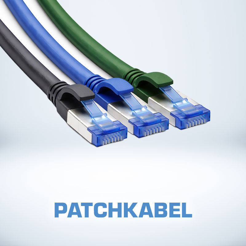 Patchkabel für schnelle & stabile Netzwerke