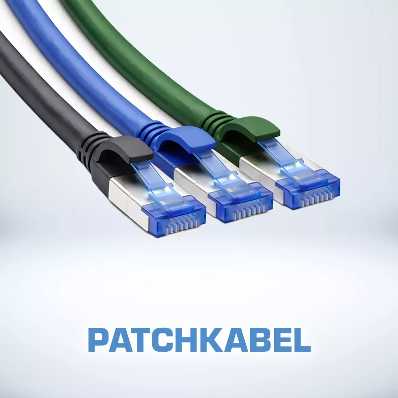 Patchkabel für schnelle & stabile Netzwerke
