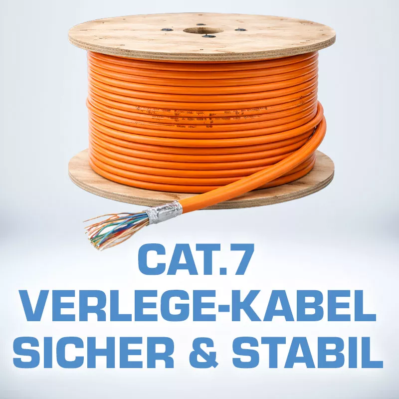 Cat.7 Verlegekabel im Vergleich