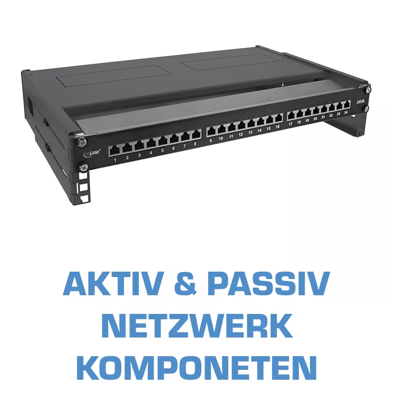 Aktive vs. passive Netzwerkomponenten