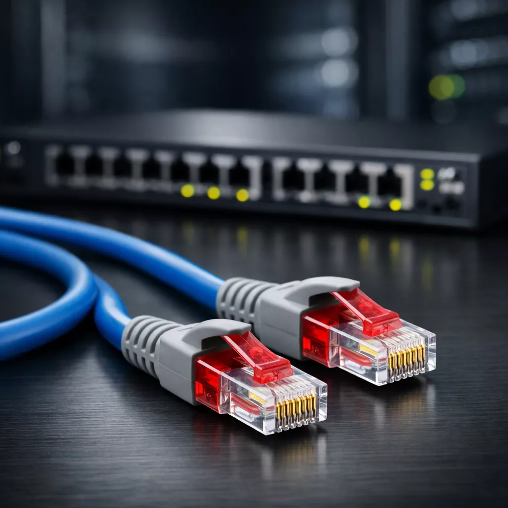 High-Performance Patchkabel für kurze Strecken