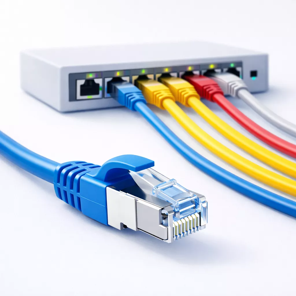 Patchkabel für Büro und Arbeitsplatz