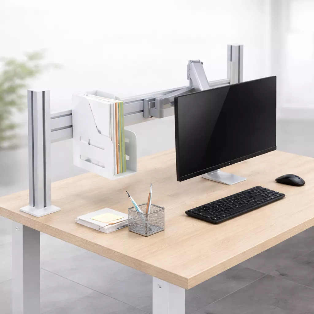 Slatwall-Panel für Tischmontage