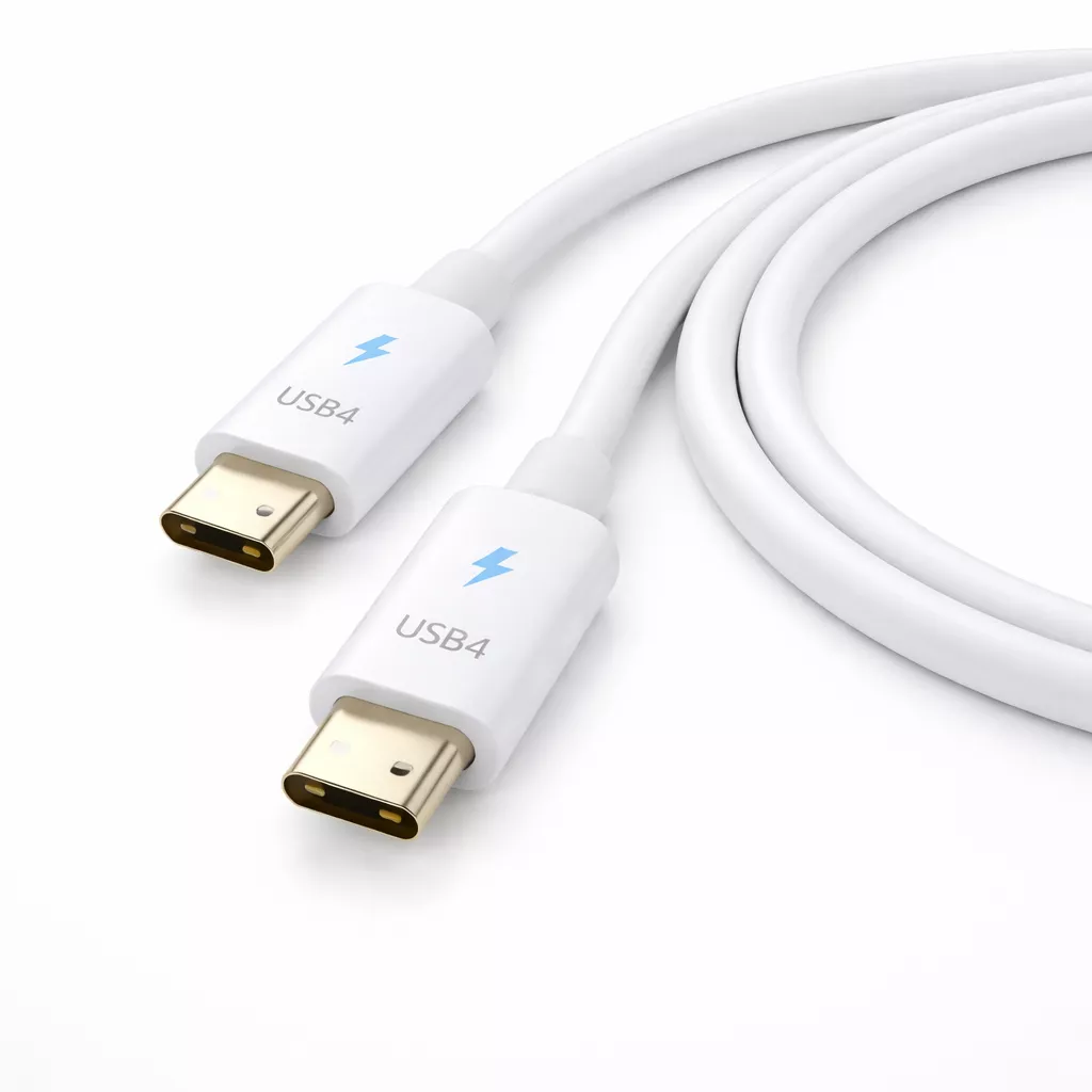 USB4 Kabel USB-C weiß