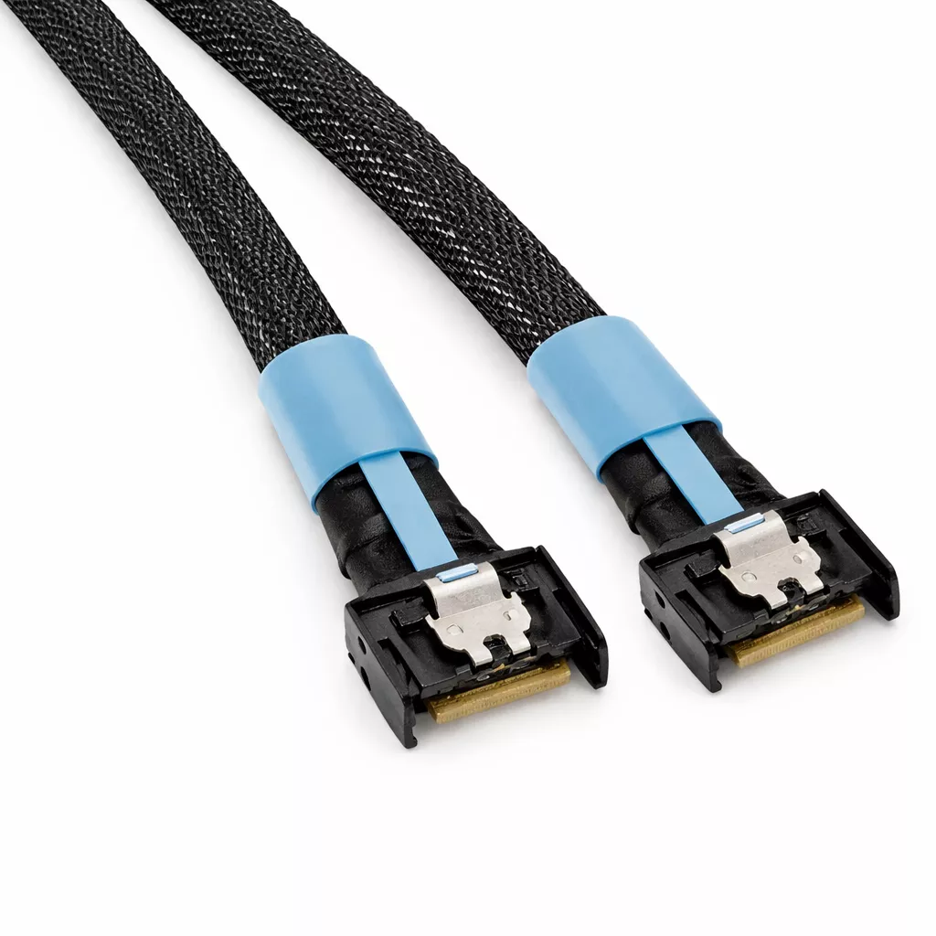 MCIO Kabel für PCIe Gen4 und Gen5 Server- und Storage-Verbindungen