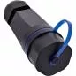 Preview: RJ45 Keystone Kabelverbinder Leergehäuse IP68 mit Deckel