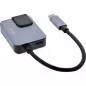 Preview: USB-C Adapter mit Gigabit LAN, 3,5 mm Klinke und PD 100 W