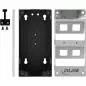Preview: Keystone Verteilerkasten Cat.6A – 4 Port – Wand-/Hutschienenmontage – inkl. RJ45 Keystone-Module