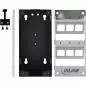Preview: Keystone Verteilerkasten Cat.6A – 6 Port – Wand-/Hutschienenmontage – inkl. RJ45 Keystone-Module