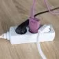 Preview: USB-C Ladegerät 30W violett, Dual USB-C, PD/PPS, GaN