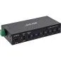 Preview: USB 3.2 Industrie-Hub 7-Port USB-C, Aluminium, DIN-Schiene