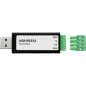 Preview: USB zu RS232 Konverter, FTDI FT232RNL, USB-A auf Schraubklemme