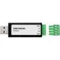 Preview: USB zu RS232 Konverter mit Isolator, USB-A auf Schraubklemme