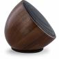 Preview: InLine® woodwoom Mini Bluetooth Walnuss Holz Lautsprecher 52mm