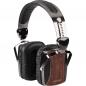 Preview: InLine® woodon OnEar Headset mit Kabelmikrofon und Funktionstaste Walnuß