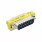 Preview: Mini Gender Changer – 15-pol Sub-D Stecker auf Buchse, kompakt Preview: Mini Gender Changer – 15-pol Sub-D Stecker auf Buchse, kompakt