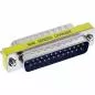 Preview: InLine® Mini Gender Changer 25pol Sub D Stecker / Stecker Preview: InLine® Mini Gender Changer 25pol Sub D Stecker / Stecker