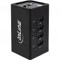 Preview: InLine® USB 3.0 Aluminium Hub 4 Port schwarz mit 2,5A Netzteil