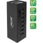 Mobile Preview: InLine® USB 3.0 Hub 7 Port Aluminiumgehäuse schwarz mit 2,5A Netzteil