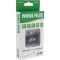Preview: InLine® Mini USB 2.0 Hub USB TypC Stecker auf 2x USB A Buchse schwarz