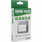 Preview: InLine® Mini USB 2.0 Hub USB TypC Stecker auf 2x USB A Buchse silber