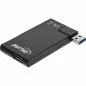 Preview: InLine® 180 Twist Hub USB 3.0 4 Port drehbar schwarz