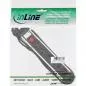 Preview: InLine® Steckdosenleiste Alu 3fach Überspannungsschutz mit Schalter 1,5m Zuleitung