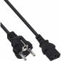 Preview: Kaltgerätekabel C13 – Schutzkontaktstecker gerade