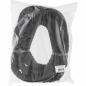 Preview: InLine® Kabelkanal Geflechtschlauch mit Polyestergewebemantel selbstverschließend schwarz 25mm Durchmesser 5m