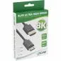Preview: InLine® Slim Ultra High Speed HDMI Kabel 8K4K A Stecker / C Stecker (Mini) schwarz / gold