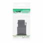 Preview: InLine® HDMI Keystone Snap In Einsatz 4K 60Hz HDMI A Buchse Buchse gewinkelt schwarz
