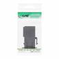 Preview: InLine® USB 3.0 Keystone Snap In Einsatz USB A Buchse Buchse gewinkelt schwarz