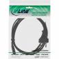 Preview: InLine® Netzkabel Netzstecker CEE7/16 Italien auf Euro 8 C7 Stecker schwarz 1,8m