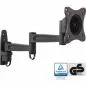 Preview: InLine® Wandhalterung für TFT bis 68cm (27") max. 15kg 2-teiliger Arm