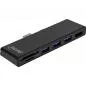 Preview: InLine® MultiHub Surface Pro 4/5/6 3-Port USB 3.2 Typ-A Buchse HDMI 4K Cardreader schwarz