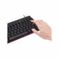 Preview: Perixx PERIDUO-212 DE Mini USB Tastatur und Maus Set schwarz