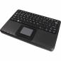 Preview: Perixx PERIBOARD-510 H PLUS ES LAYOUT Mini Tastatur Touchpad Hub schwarz