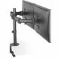 Preview: InLine® Tischhalterung für 2x TFT/LCD/LED bis 68cm (27") max. 2x8kg