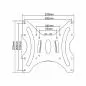 Preview: InLine® Wandhalterung für Flachbildschirme 58-107cm (23-42") max. 30kg