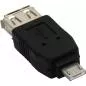 Preview: InLine® Micro USB Adapter Micro A Stecker an USB A Buchse