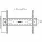 Preview: InLine® Wandhalterung TV 81-178cm (32-70") max. 75kg