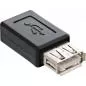 Mobile Preview: InLine® Micro USB Adapter USB A Buchse an Micro USB B Buchse