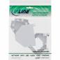 Preview: InLine® Keystone SNAPIn LWL Modulhalter 1fach für Hutschiene
