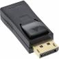 Preview: InLine® DisplayPort Adapter DisplayPort Stecker auf HDMI Buchse 4K2K mit Audio schwarz