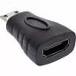 Preview: InLine® HDMI Adapter HDMI A Buchse auf Mini HDMI C Stecker 4K 60Hz kompatibel vergoldete Kontakte Preview: InLine® HDMI Adapter HDMI A Buchse auf Mini HDMI C Stecker 4K 60Hz kompatibel vergoldete Kontakte