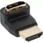 Preview: InLine® HDMI Adapter Stecker Buchse gewinkelt oben vergoldete Kontakte 4K2K Preview: InLine® HDMI Adapter Stecker Buchse gewinkelt oben vergoldete Kontakte 4K2K