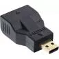 Preview: InLine® HDMI Adapter Mini HDMI C Buchse auf Micro HDMI D Stecker 4K2K kompatibel vergoldete Kontakte