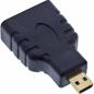 Preview: Micro HDMI auf HDMI Adapter 4K – Micro HDMI D Stecker auf HDMI A Buchse